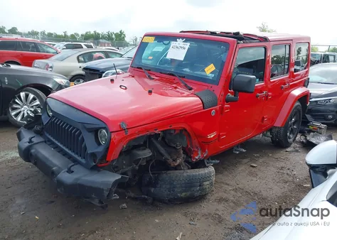 2014 Jeep Wrangler Unlimited Sahara from USA, damaged, VIN 1C4BJWEG7EL245656